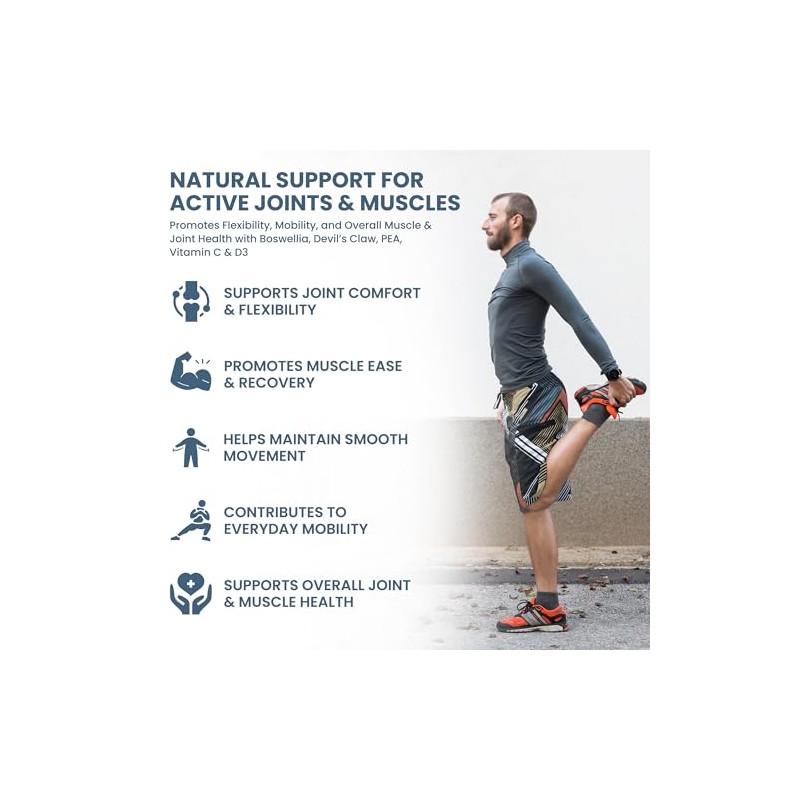 Joint & Muscle Complex | Boswellia, Devil's Claw & Pea