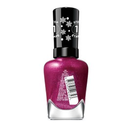Sally Hansen Miracle Gel, Sugar Plum Kisses, Long Lasting, Gel-Like Formula, No UV Lamp Needed, Opaque, Shimmery Pink Nail Polish