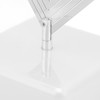 3D Metal Sheet Night Light Rotation Rechargeable Decoration 3D Night