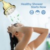 MakeFit Filtered Shower Head - High Pressure Rain - Shower