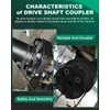 SCITOO Driveshaft Drive Shaft Coupler Flex Joint Shaft Coupling Compatible