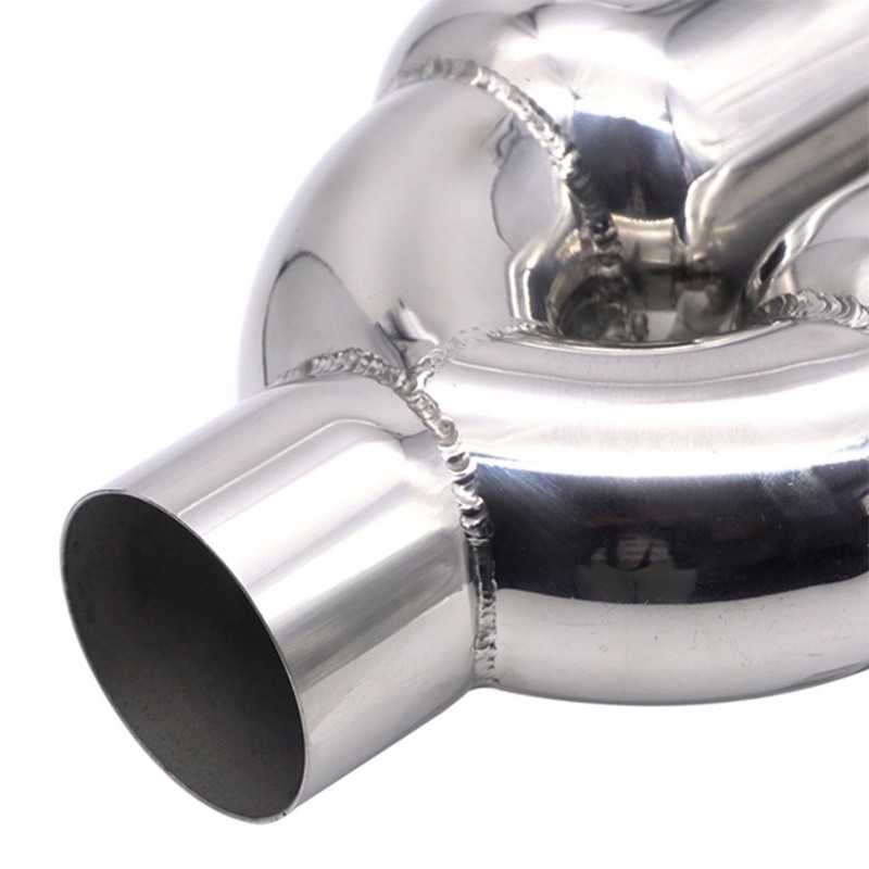 Madlife Garage 2.5" Inlet 3.5" Outlet Dual Exhaust Tip Stainless
