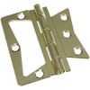 National Hardware N244-806 V535 Surface-Mounted Hinges in Brass, 2 pack