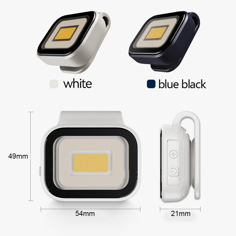Magnetic Camping Light Rechargeable 500 Lumen COB Light Hands Free