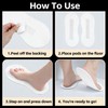 NYTERRAX Sticky Feet for Spray Tanning - 30 Pairs Disposable