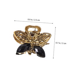 Healeved 12pcs Hair Claw Clips for Girls Classic Claw Jaw Clips Mini Hair Barrette Delicate Design for Bath Makeup Travel Random Style