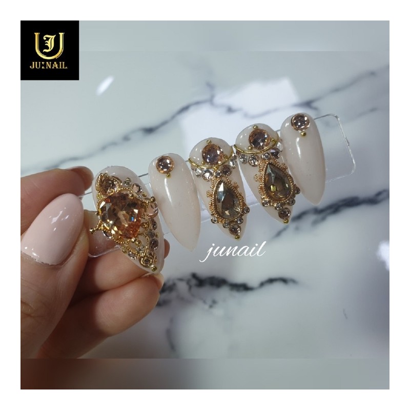 ❣️High quality ⚜️Roman princess nail tips⚜️ - Long nose pin