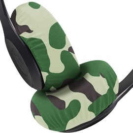 ShotR Headphone Cover Super Stretch Ear Pad Cover for 8-11cm Around Ear Headphones Washable (Army)