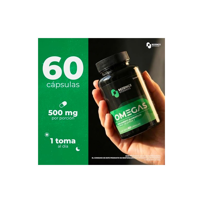 Omegas | Omega-3 EPA & DHA | Soporte cardiovascular, cerebral