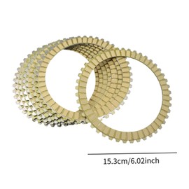 Ronyme Clutch Disc Friction Plates Set Replace Metal Sturdy Spare Parts Practical High Performance Accessory Motorcycle Parts
