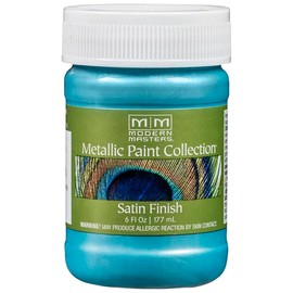 Rust-Oleum Modern Masters Metallic Paint Glacier Blue, 6 oz.