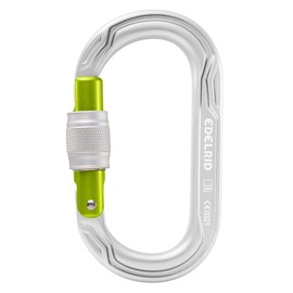 Edelrid Oval Power 2500 Screw Gate II (Color: Silver)