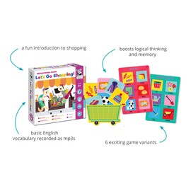 Captain Smart Educational Game for Children 3-9 Years | Let's Shop | Shops, Shopping List I Board Game for Boys and Girls | 1-4 Players | Educational Toy Community Games Gift