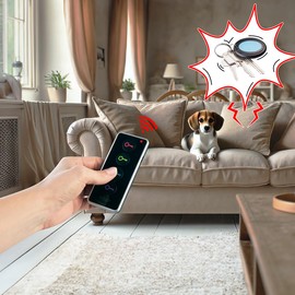 infactory Wireless Key and Item Finder RF Transmitter 4 Receivers 80dB