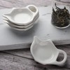 forkmannie Tea Bag Holder for Used Tea Bag Teapot Shaped
