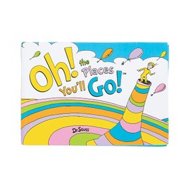 Fun Express Oh The Places You'll Go Book Set - Stationery for Kids Teachers Gift Giving - Writing Journaling Creative Activities & Encouraging Imagination - Classrooms & Special Occasions - 12 Pieces