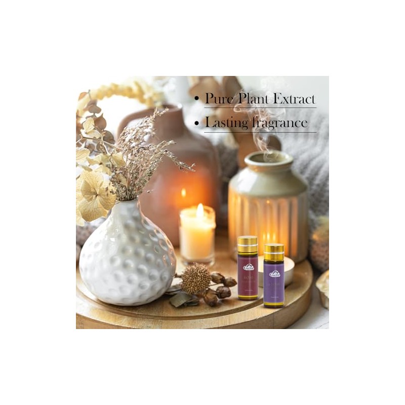 Comdian Set de 14 aceites esenciales aromáticos para aromaterapia, difusores,