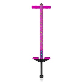 Flybar Jolt Pogo Stick for Kids Ages 6 and Up, 40 to 80 Pounds, Perfect for Beginners, Easy Grip Foam Handles, Anti-Slip Foot Pegs, Outdoor Jumper Toys for Boys & Girls, Outside Toys for Kids