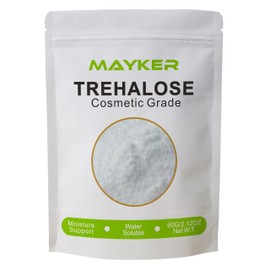 MAYKER Trehalose Cosmetic Grade 2.12 oz, Moisturizing & Hydration Support Ingredient for DIY Skincare, Serums, Creams & Lotions