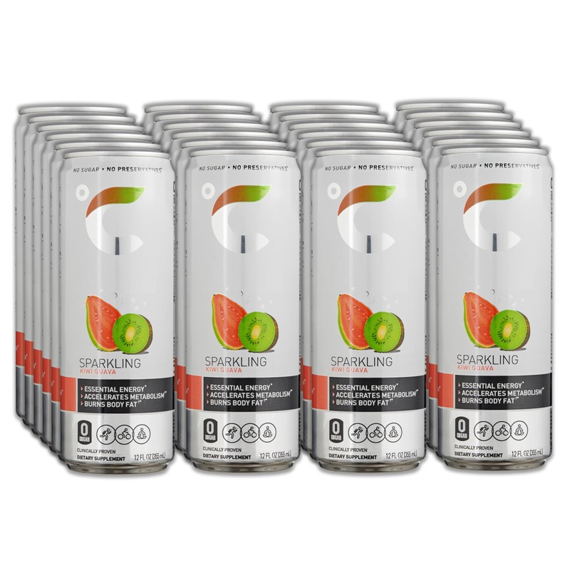 Celcius-Sparkling Kiwi Guava, 24 CT, Energy Drink Slim Cans 12
