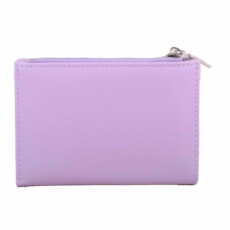 Valita Womens Small PU Leather Grain Bi-Fold RFID Protected Purse