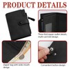 Men's Leather Wallet RFID Protection Wallet Large Bifold Wallet with