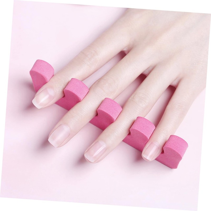 FOMIYES Nail Toe Separators Sponge Finger Separator 20pcs Set Toe