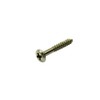 Musiclily 2.5 * 18mm Guitar Humbucker Pickup Ring Countersunk Screws,Chrome