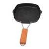 Frying Pan Outdoor Household Folding Beech Handle Energy Saving Non