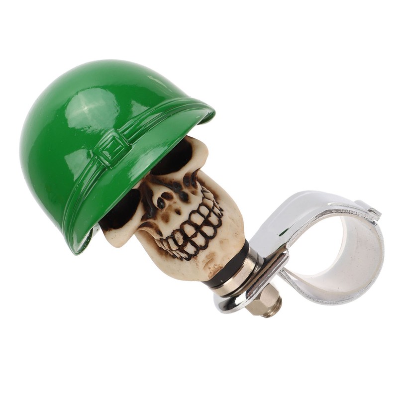 Skull Shape Steering Wheel Spinner Booster Car Power Handle Suicide