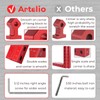 Artelio 90 Corner Clamps for Woodworking, 90 Degree Clamp, 4