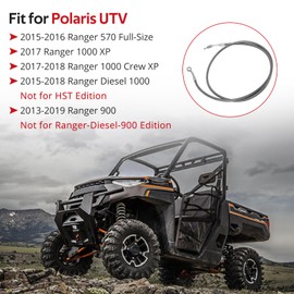 JAVIK Rear Right Brake Hose Line Fit for Polaris Ranger 570 Full-Size Ranger 900 Ranger 1000 Crew XP Ranger 1000 XP Ranger Die-sel 1000 2015-2019,OEM#1911736