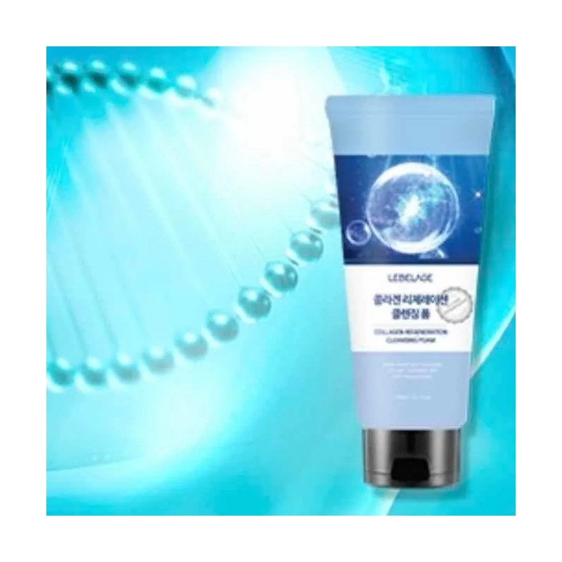 Espuma Limpiadora Coreana Regeneradora De Colágeno (2pz)