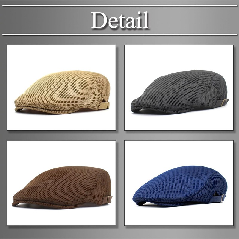 Buzz Selection CAP294 Men's Women's Hat, Plain, Mesh, Cap, Hat,