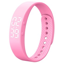 findtime Fitness Watch for Women Men Pedometer Watch Step Counter Calorie Counter Distance Teens Watch Alarm Digital Fitness Tracker
