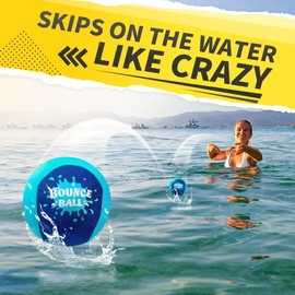Swimming Pool Toys, 2 Pack Water Bouncy Balls, Beach Ball for Summer, Toys Games for Kids 5-12 Holiday Essentials