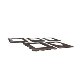 Mr. Wonderful - Magnetic Photo Frames for a Great Couple - Set of 5 Magnetic Photo Frames - Made from Flexible Magnetic Film