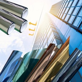 Jikimi Reflective Film (Silver) - 1.5M Width x 0.5M Length Reflective Film (Blue) (W1.5M x L0.5M) 2ea