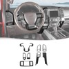 Voodonala for F-150 2015-2020 Center Console Interior Trim Cover Kits