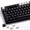 GMKWTL XVX Black Japanese Keycaps Double Shot PBT Keycap Set