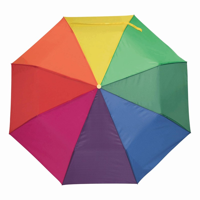Vertrieb durch Preiswert & Gut Folding Umbrella Automatic with Rainbow