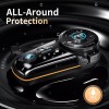 Fodsports FX8 Pro Motorcycle Helmet Intercom Bluetooth Headset 10 Riders