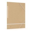 Oxford 5 x A4 Elasticated Folders Recycled Card Envelope -