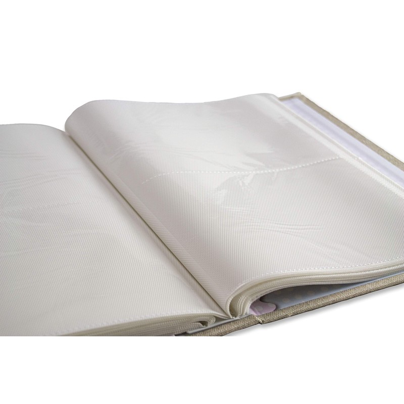 21 x 28 cm Photo Album with Pockets Hearts Design