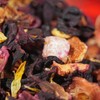 Teavivre Sweet Peach Hibiscus Fruit Tea, Caffeine Free Loose Leaf