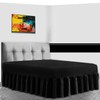 GC GAVENO CAVAILIA Easy Care Single Valance Sheet Frilly Bedding