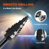 COMOWARE Unibit Step Drill Bit for Metal, 12 Size from