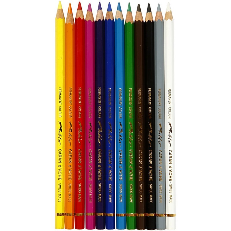 Pablo, 3.8 mm Lead, L. 17 cm, Assortment of Colours,