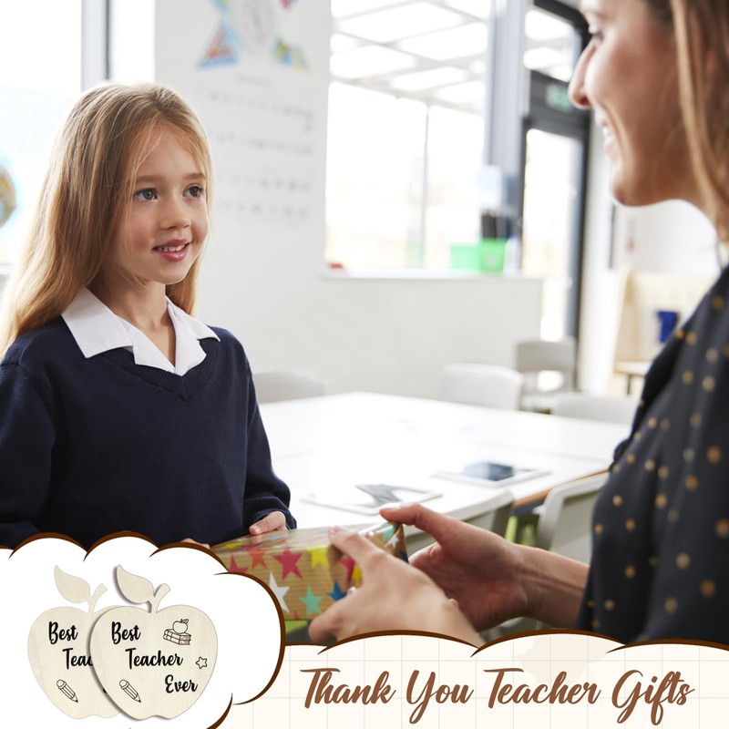 HONMOK Thank You Teacher Xmas Gifts, 8 Pcs Best Teacher