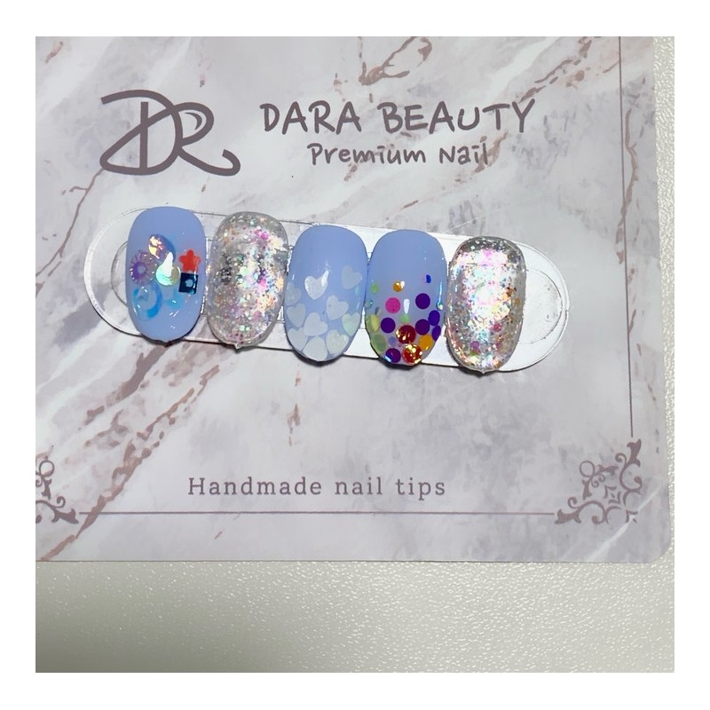 Dara Beauty October Art of the MonthColorful Sequin Nail❣ -